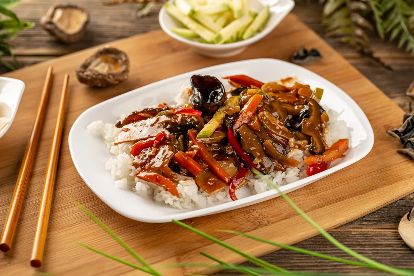 Fresh Chinese takeaway dishes